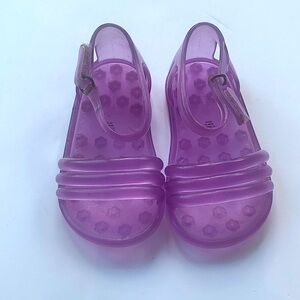 Baby GAP Size 3 Purple Jelly Sandals